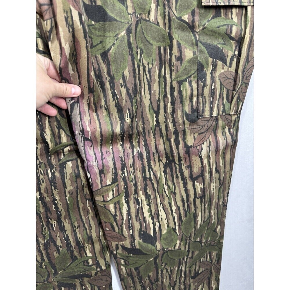 Vintage Liberty Pants Size XL Realtree Camo Cargo Adjustable Waist Hunting 90s - Picture 5 of 9
